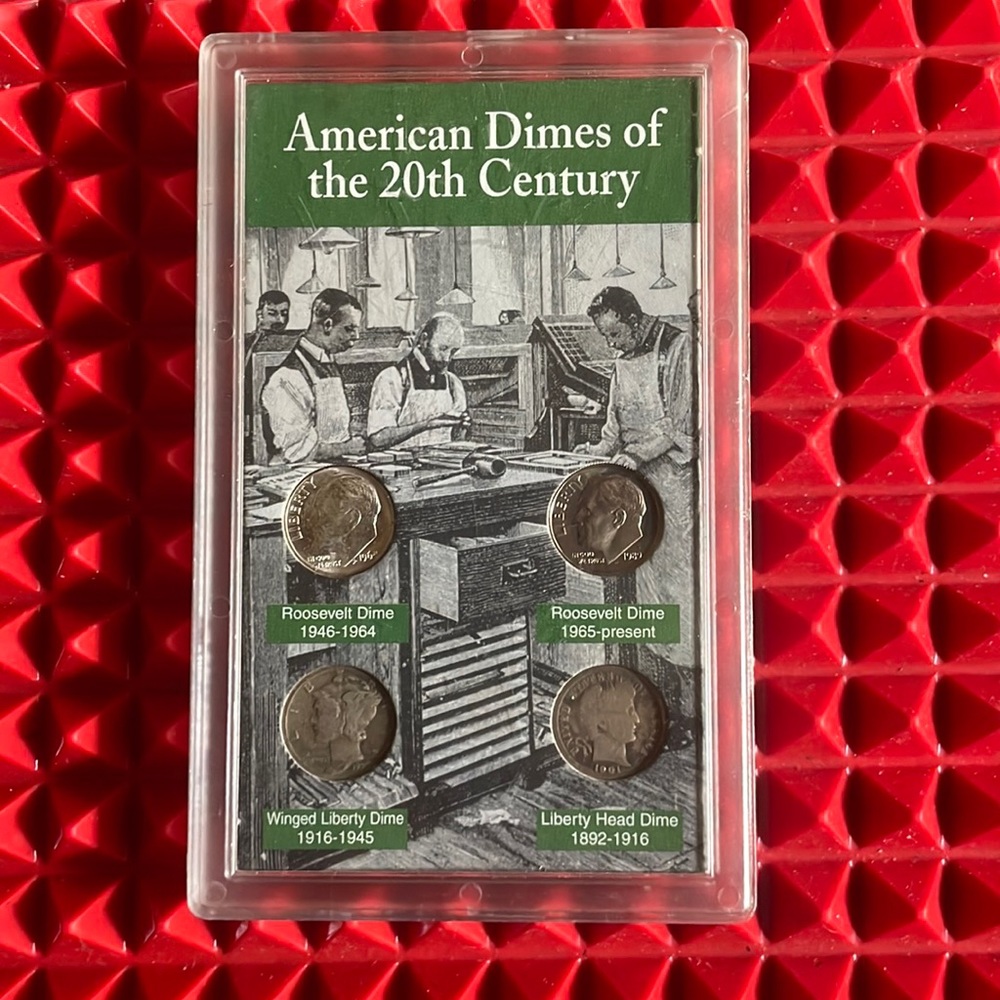 AMERICAN DIMES 10cents OF THE TWENTIETH CENTURY